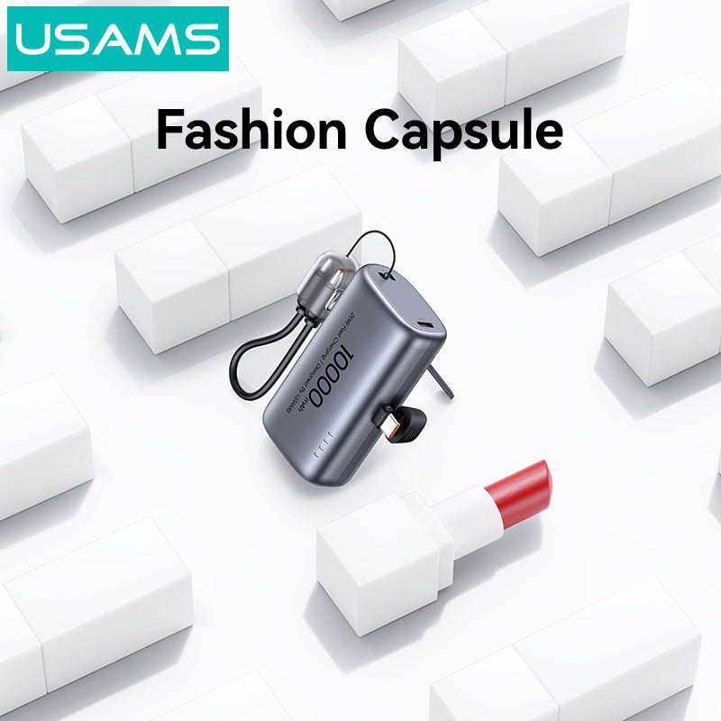 ✅ Compact Power Bank 10000mAh – Portable, lightweight & easy to carry