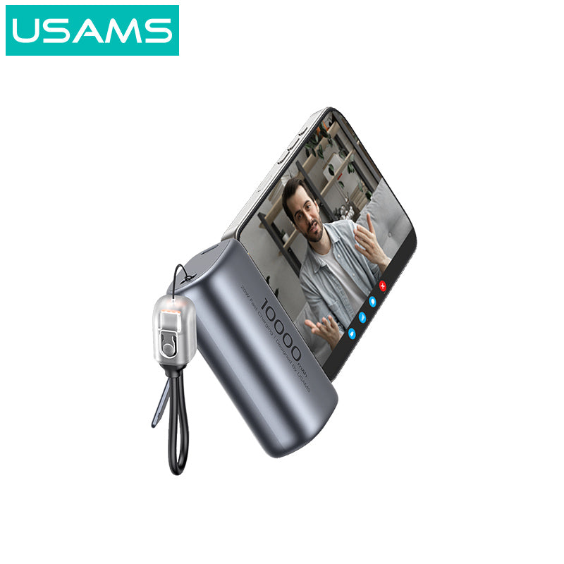 ✅ Compact Power Bank 10000mAh – Portable, lightweight & easy to carry