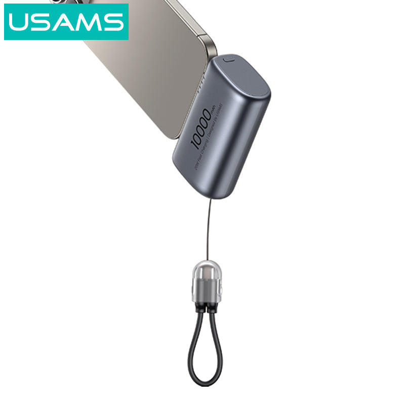 ✅ Compact Power Bank 10000mAh – Portable, lightweight & easy to carry