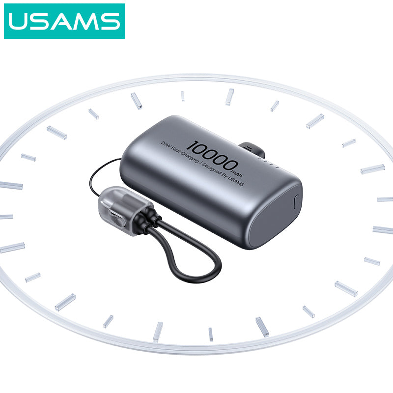 ✅ Compact Power Bank 10000mAh – Portable, lightweight & easy to carry