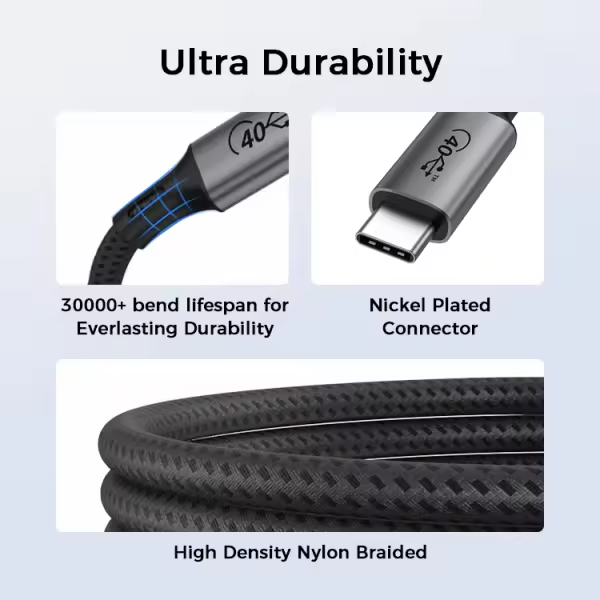 ⚡ High-Speed Charging & Data + Audio/Video Cable