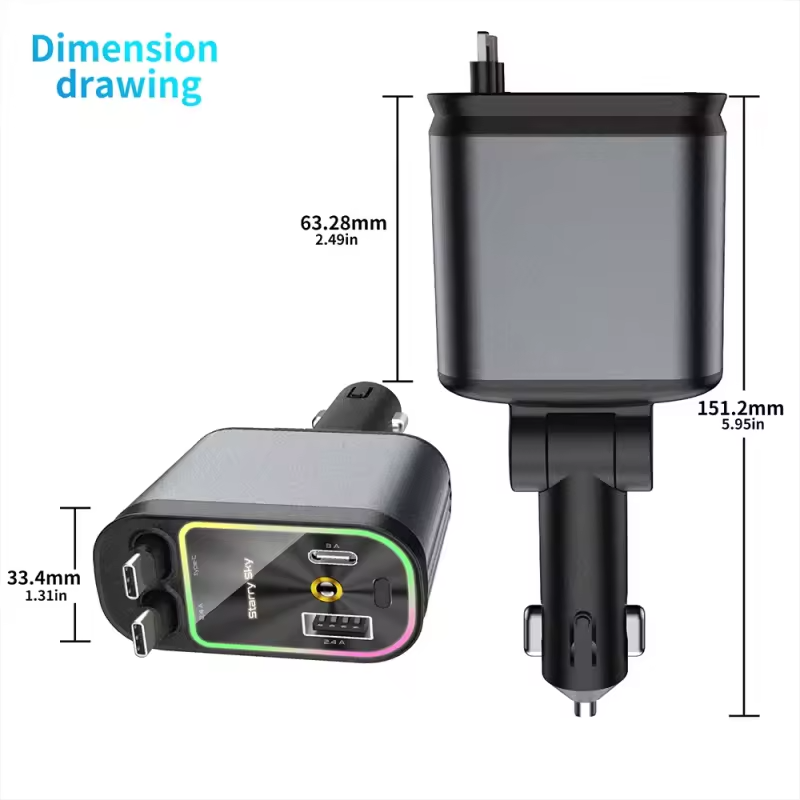120W Fast Car Charger