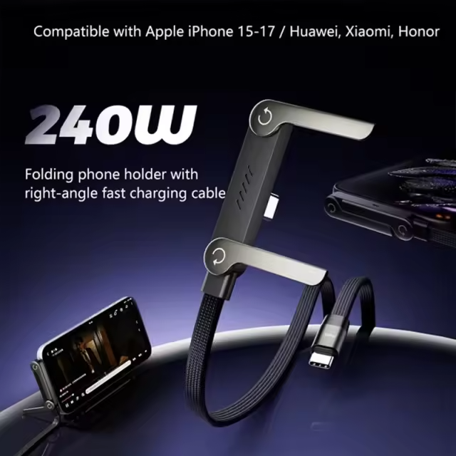 240W Fast Charging USB-C Cable – 1M