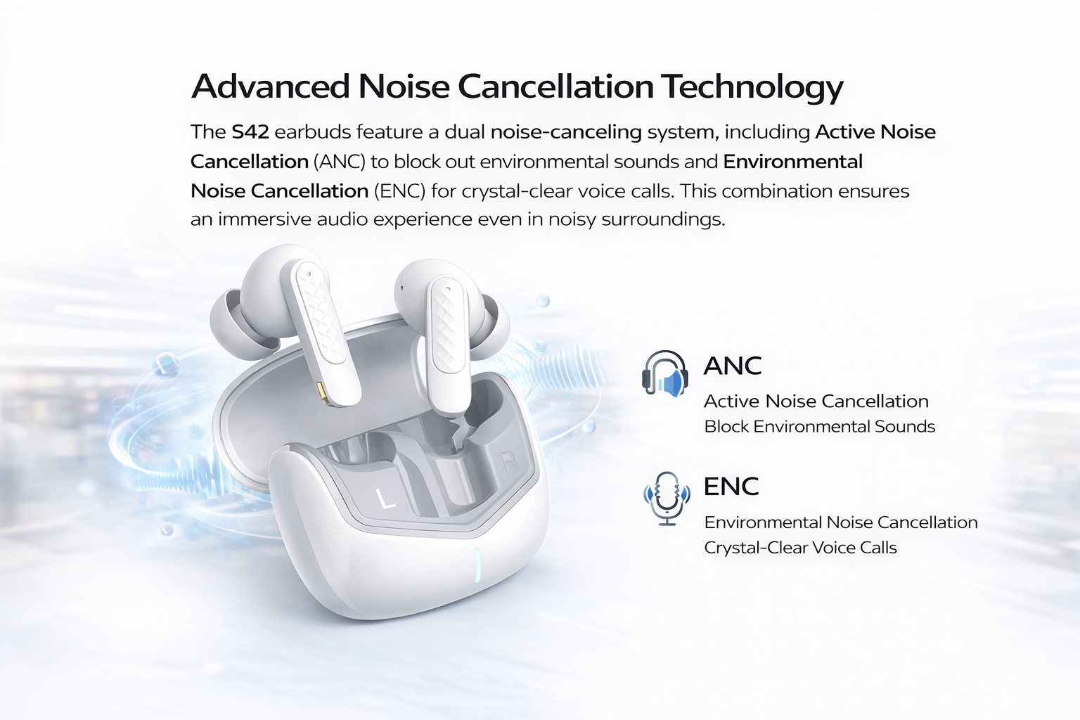 ANC Wireless Earbuds